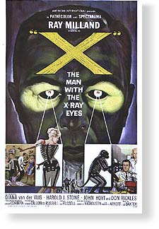 Amazoncom: X: The Man with the X-Ray Eyes Blu-ray: Ray